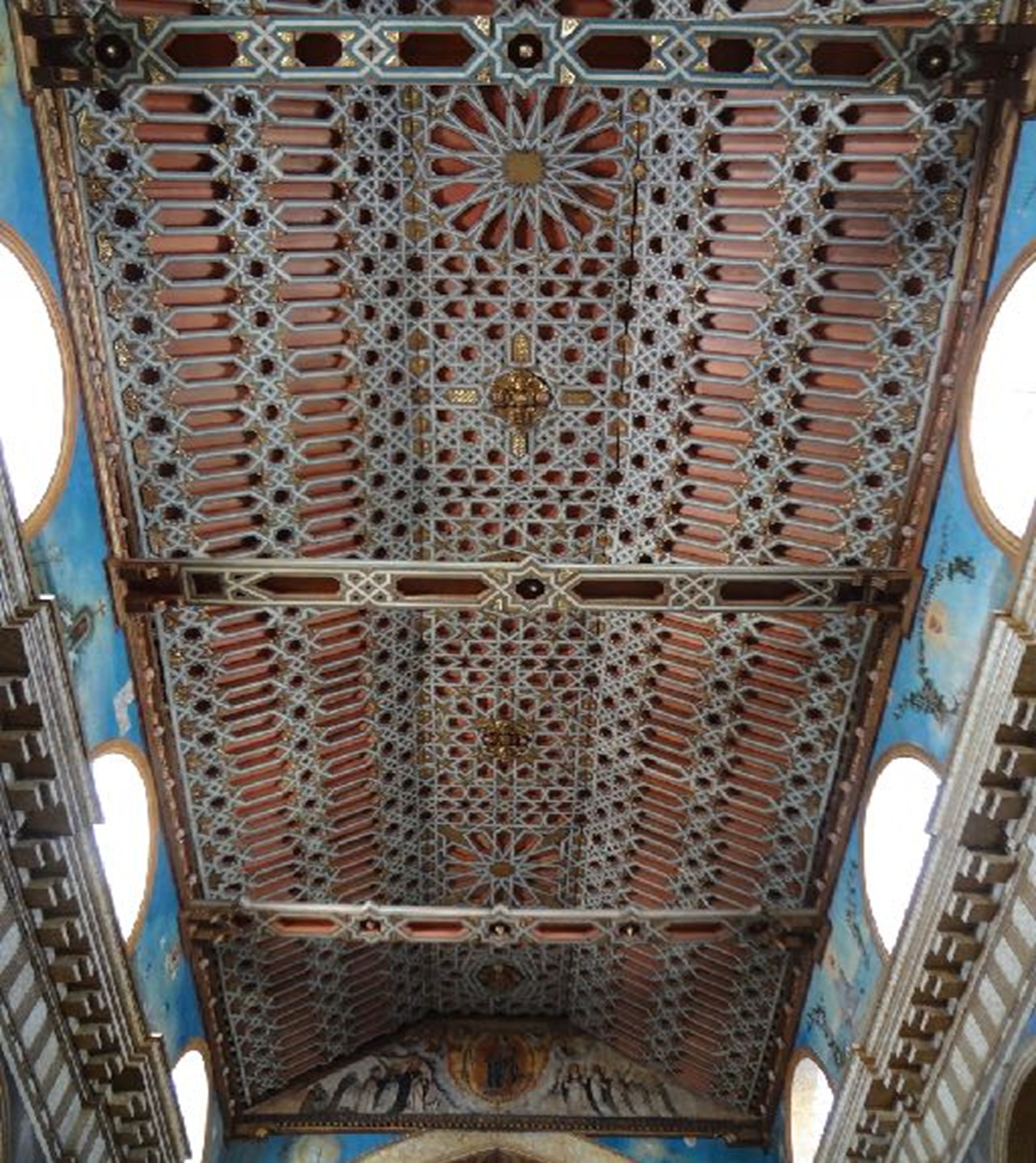 Techumbre de la nave, 1623, Iglesia de Santo Domingo, Quito (Ecuador).