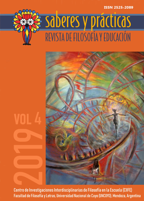 Saberes y prácticas. Revista de filosofía y educación