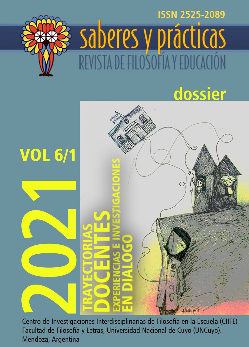 Saberes y prácticas. Revista de filosofía y educación. Volumen 6 Nº 1